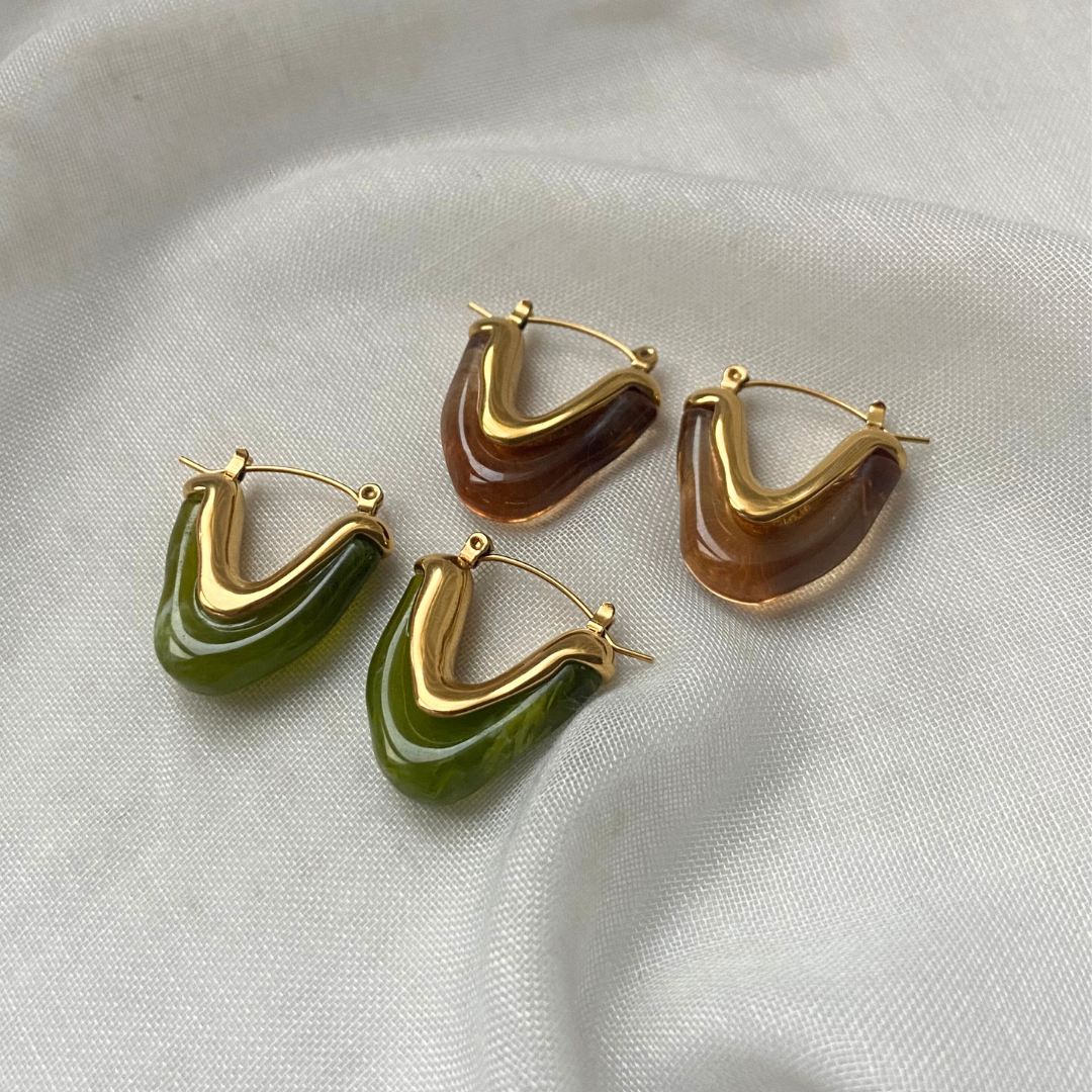 Boucles Victoires Marron