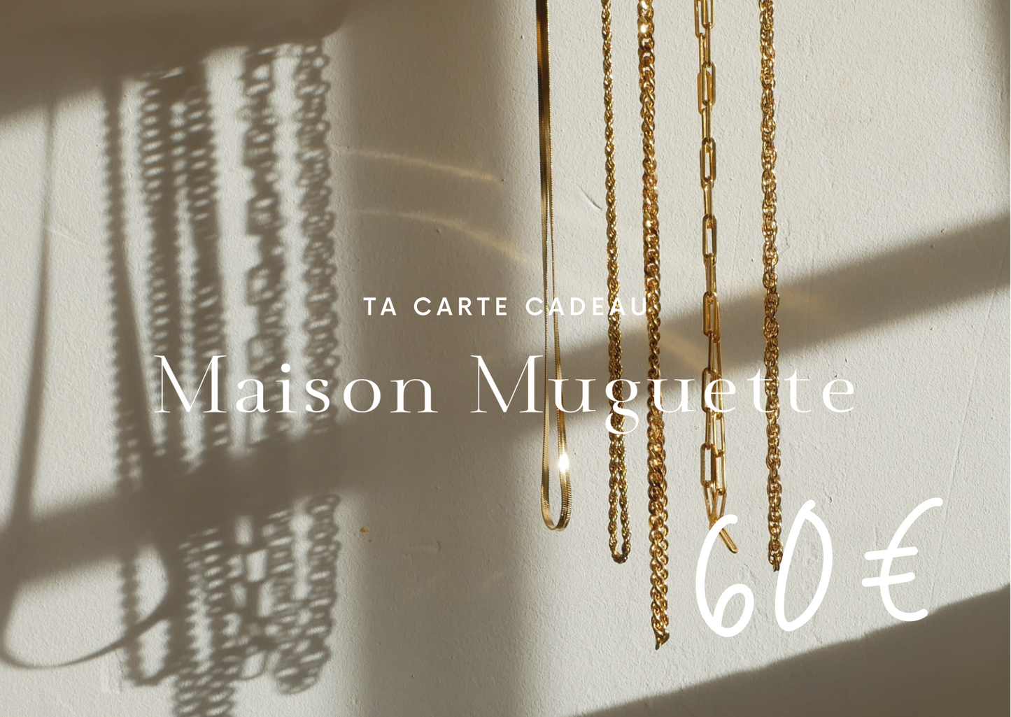 Carte-Cadeau Maison Muguette