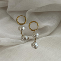 Boucles d'oreilles Capucines