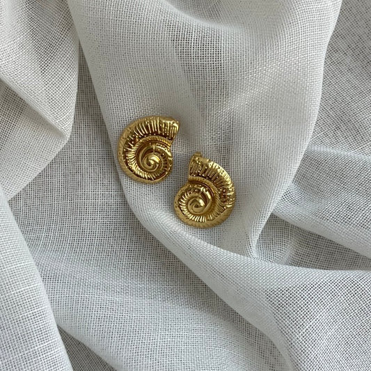 boucles d'oreilles coquillage maison muguette